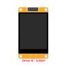 2.8寸ESP32開發(fā)板WIFI藍(lán)牙TFT顯示屏ILI9341V芯片240*320電阻觸摸屏